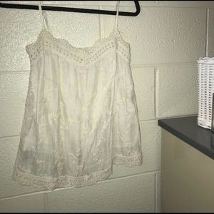 Lucky brand floral tank top